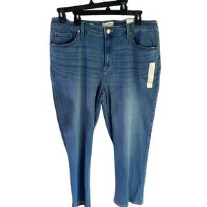 High rise slim straight Women's Jeans